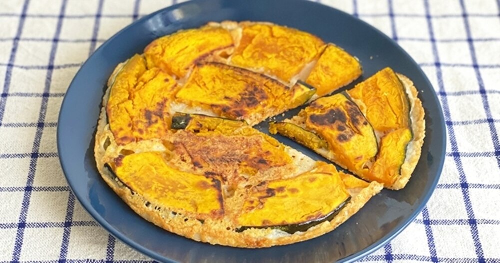 優秀レシピ(4)材料2つ★かぼちゃのカリカリチーズ焼き
